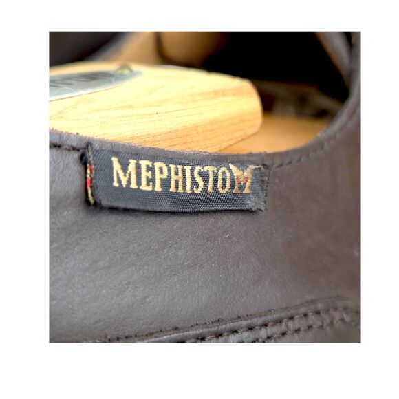 Mephisto Falco Oxford Dress Shoes Dark Brown Leather Comfort Men\'s Size 9 NIB main image 11